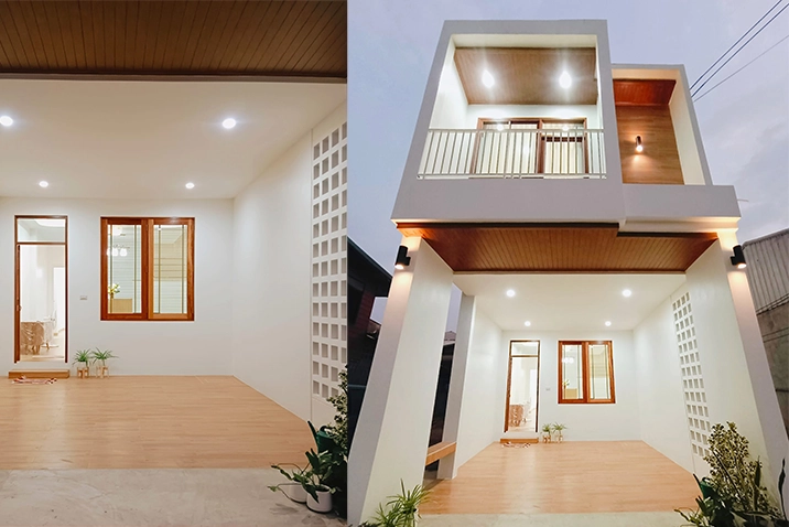 ผลงานสร้างบ้าน บริษัทรับสร้างบ้าน